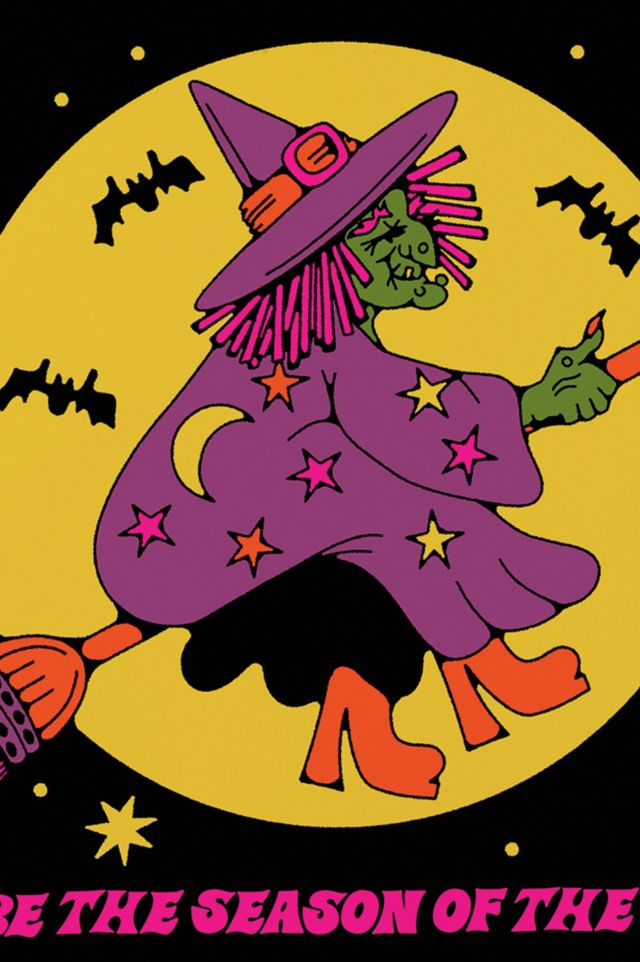 Red Cap Season of the Witch Halloween Card #1
