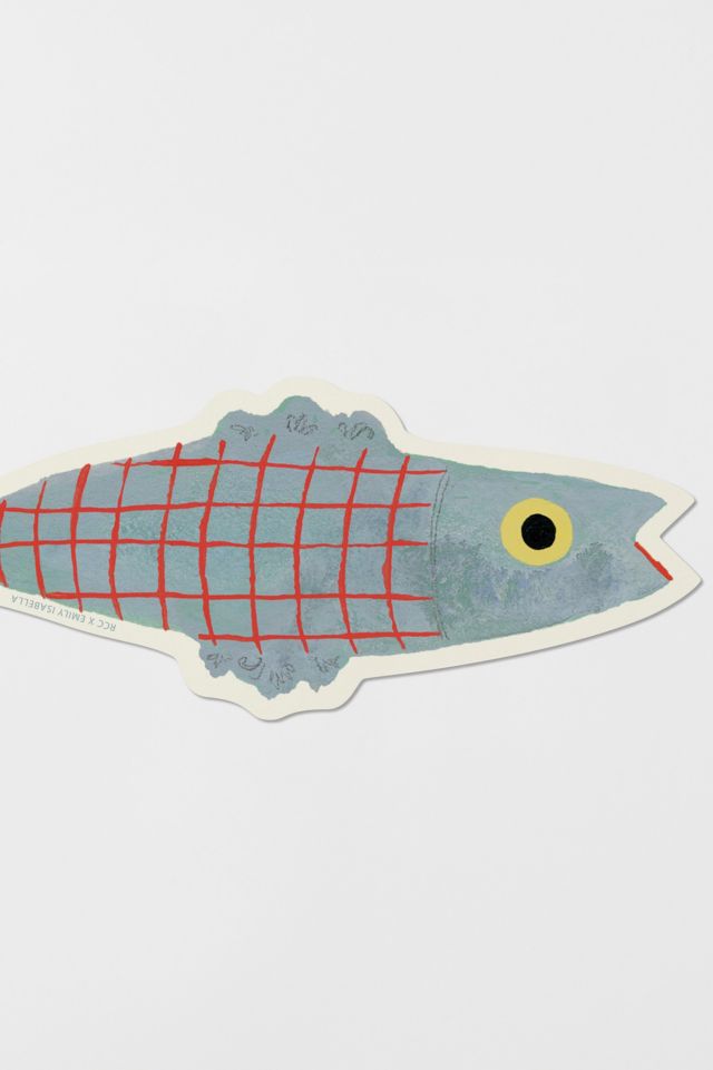 Red Cap Herring Sticker #1