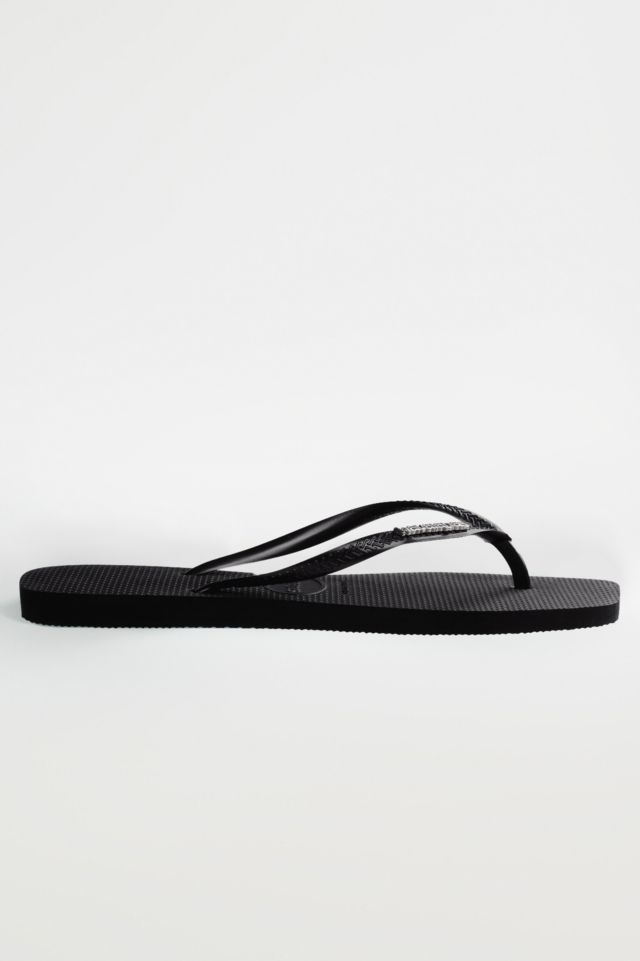 Havaianas Slim Square Metallic Logo Flip Flop Sandal
