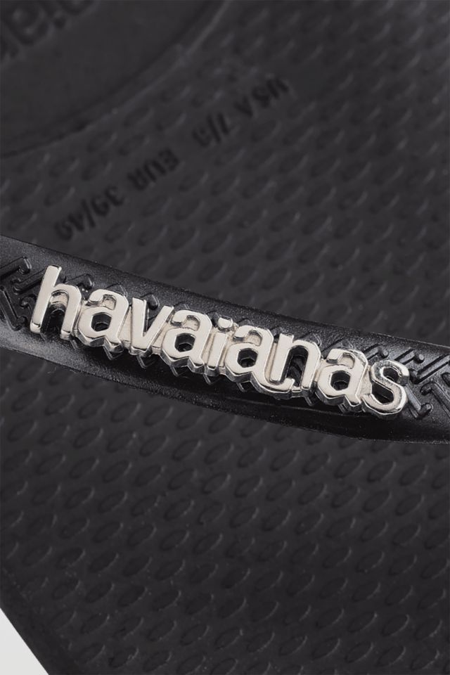 Havaianas Slim Square Metallic Logo Flip Flop Sandal #3