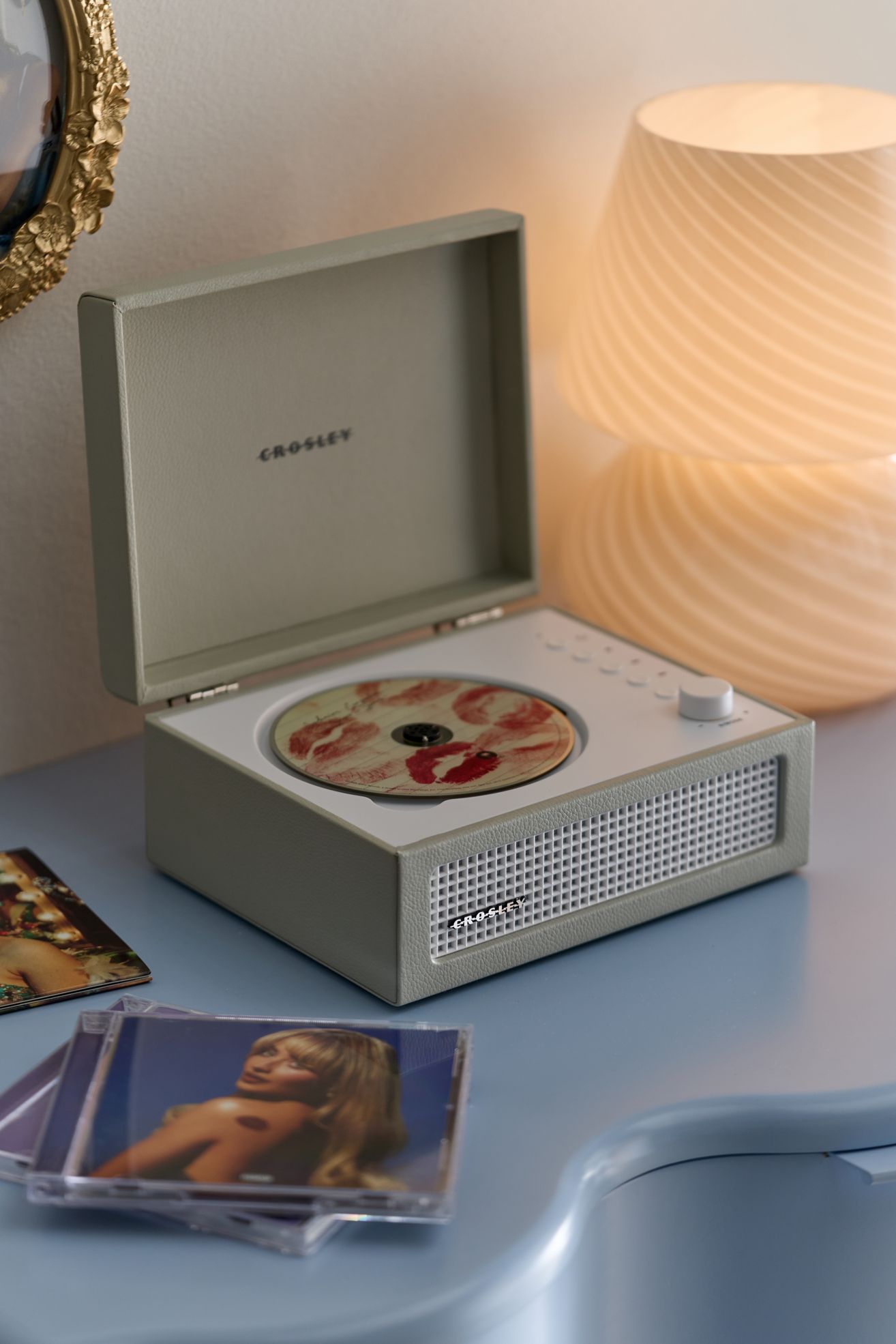 Crosley Voyager Portable CD Player - Tan, ONE SIZE