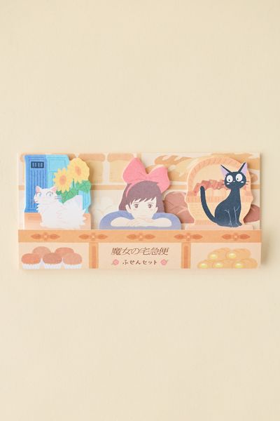 Studio Ghibli Kiki’s Delivery Service Sticky Notepad Set