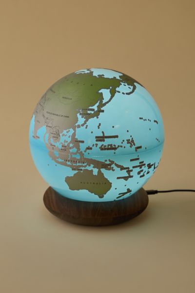 The Globetrotter Scratch-Off LED World Light