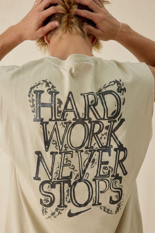 Nike Hard At Work Graphic Tank Top #1