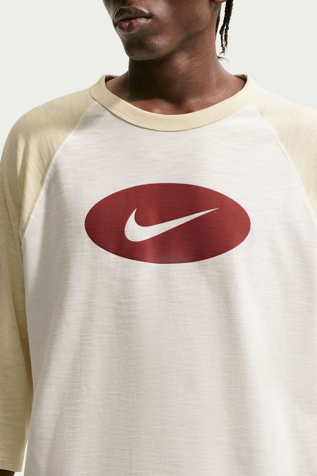 Nike Club Logo Graphic 3/4-Sleeve Raglan Tee #2