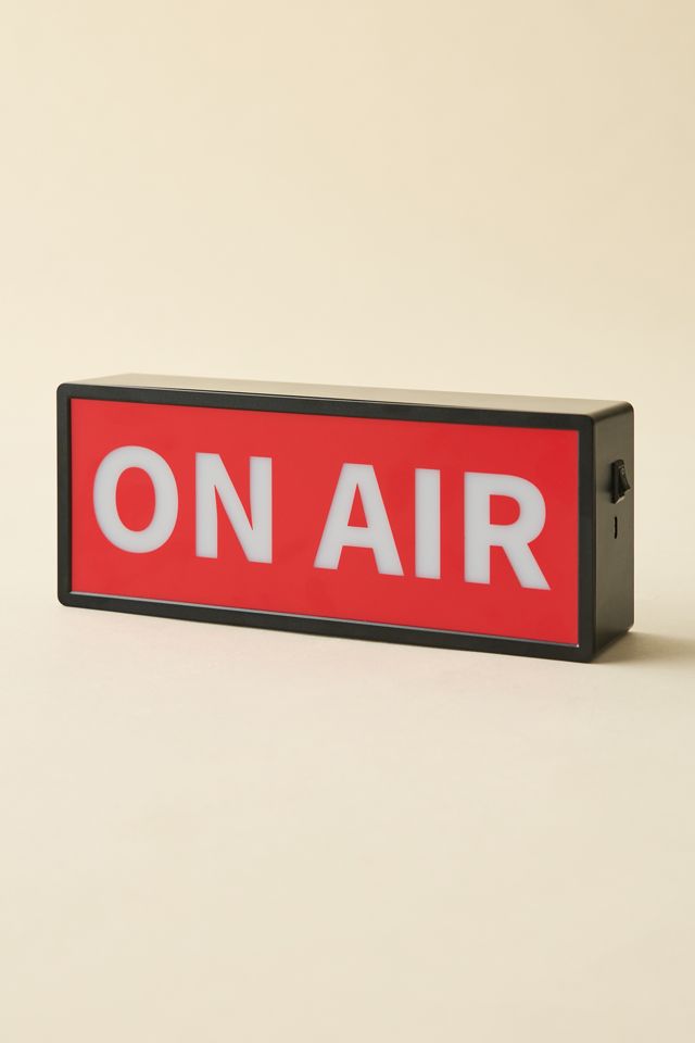 On Air Light Up Desk Sign #1