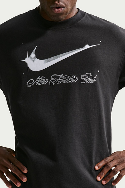 Nike N. A.C. Graphic Tee in Black, Men's at Urban Outfitters