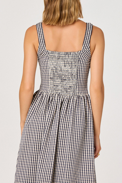 ASTR The Label Temperance Gingham Check Maxi Dress