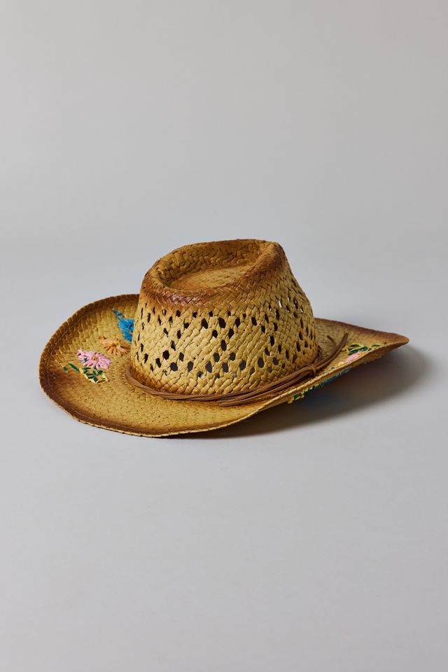 Dakota Floral Burnished Cowboy Hat #1