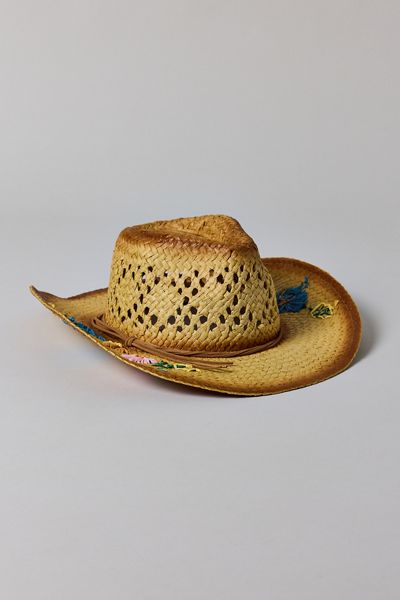 Dakota Floral Burnished Cowboy Hat