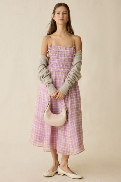 Pink Midi Dresses | Urban Outfitters