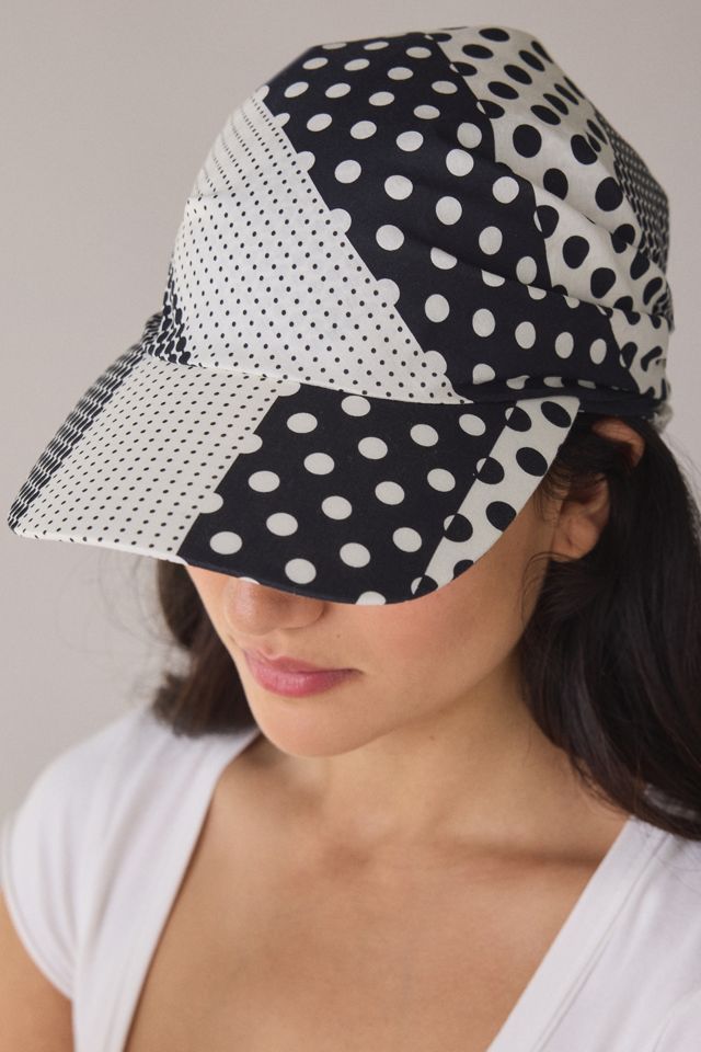 Polka Dot Scarf Baseball Hat #1