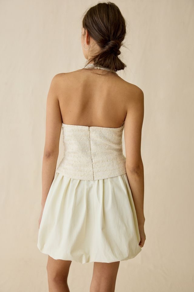 Mini-robe corset à matières mixtes Giavanna ASTR The Label #2