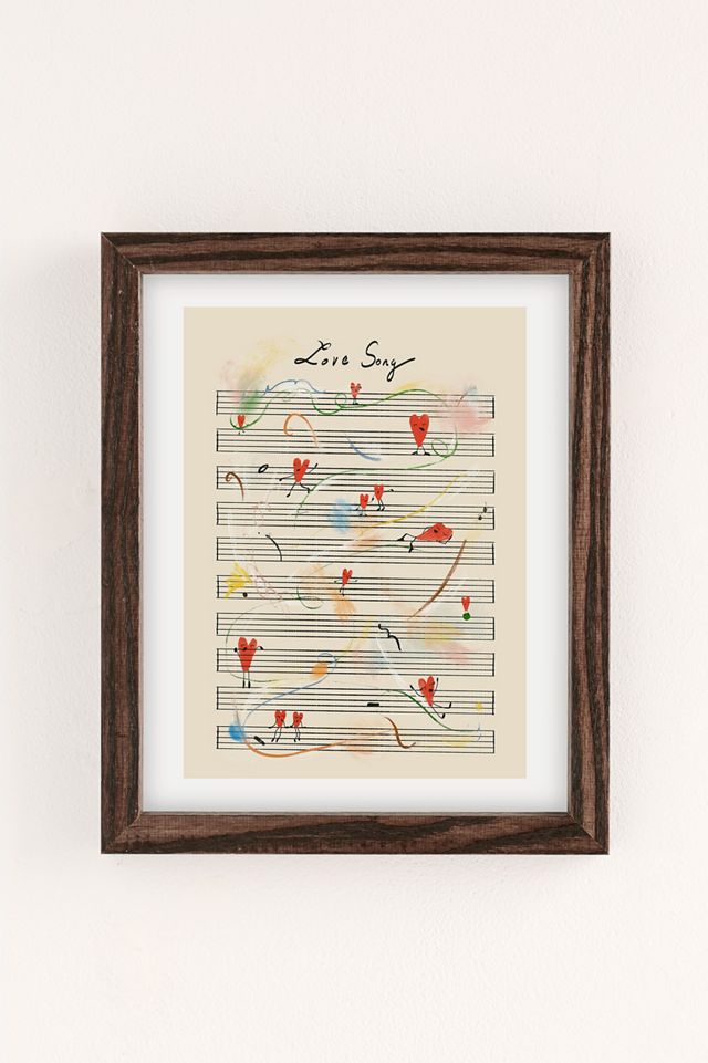 ANIAGRETASTUDIO NMCH Love Song Art Print #1