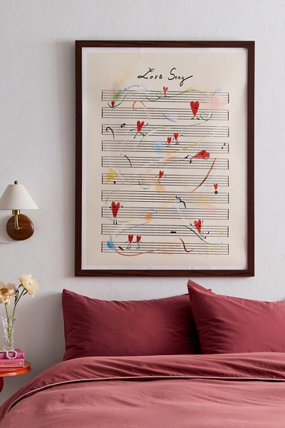 ANIAGRETASTUDIO NMCH Love Song Art Print