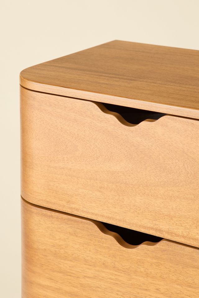 Commode courte Naia en bois à 6 tiroirs #3