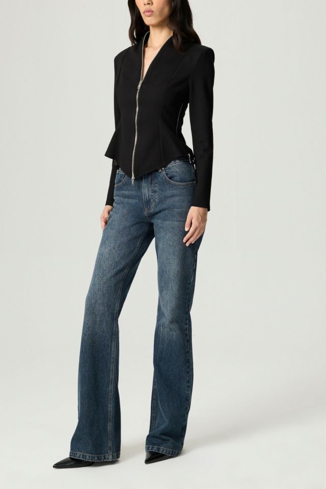 Nocturne Zip Detail Top #1