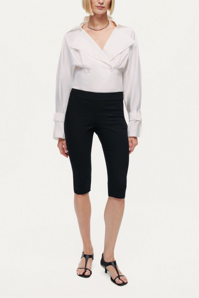 Nocturne Layered Collar Wrap Bodysuit #1