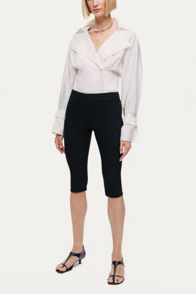 Nocturne Layered Collar Wrap Bodysuit #3