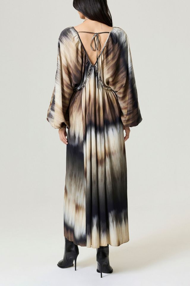 Nocturne Printed Flowy Maxi Dress #3