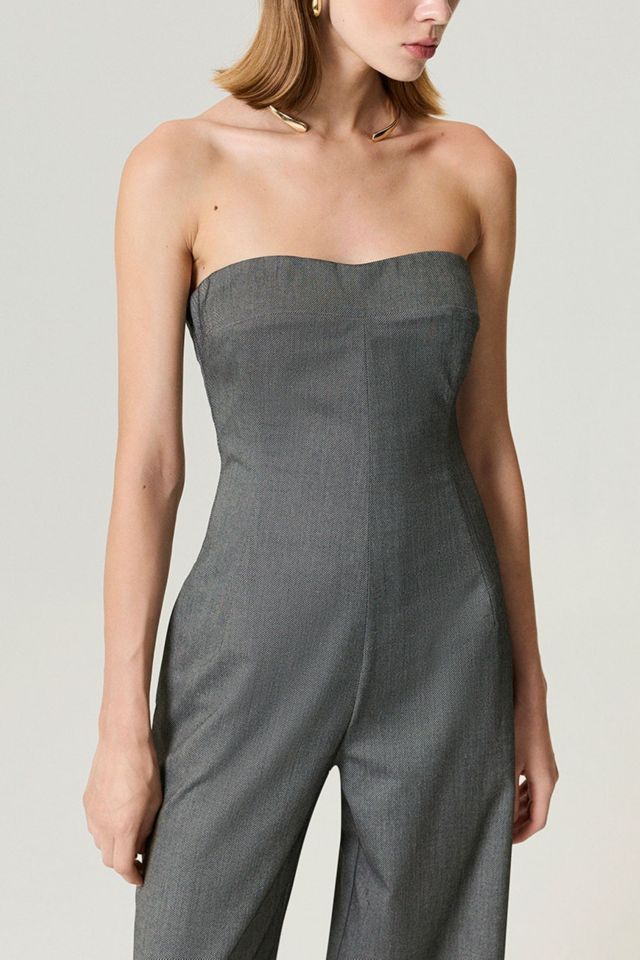 Nocturne Strapless Wide Leg Tailored Jumpsuit #2