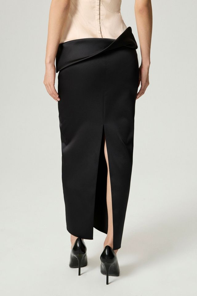 Nocturne Draped Sweetheart Corset Dress #4