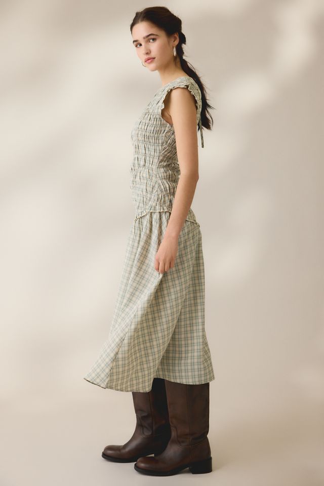 Robe midi asymétrique froncée Vivi de Daisy Street #3
