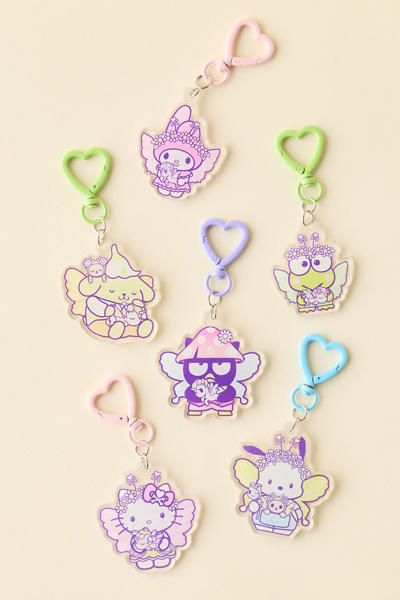 tokidoki X Hello Kitty & Friends Butterfly Garden Series Blind Box Acrylic Keychain