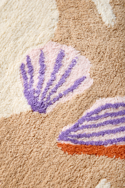 Shady Lady Plush Tufted Runner Bath Mat