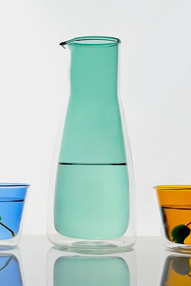 Cloudnola Double-Wall Glass Carafe Pitcher #1