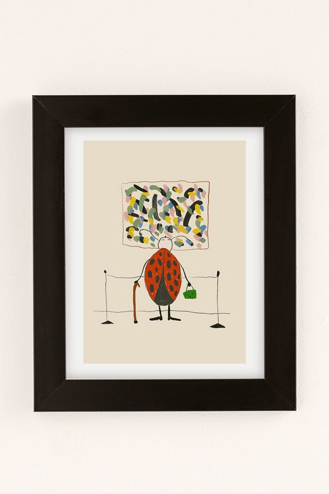 ANIAGRETASTUDIO Ladybug At The Museum Art Print #1
