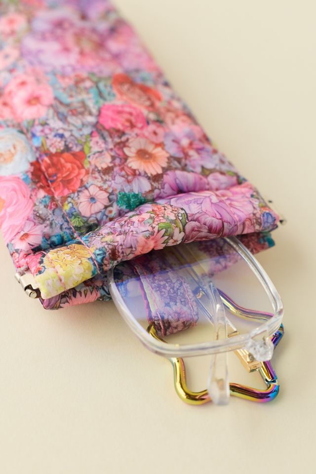 UO Puffy Eyeglass Sleeve & Bag Charm #1