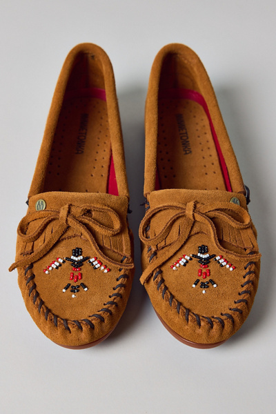 Minnetonka Thunderbird Animikii Suede Moccasin