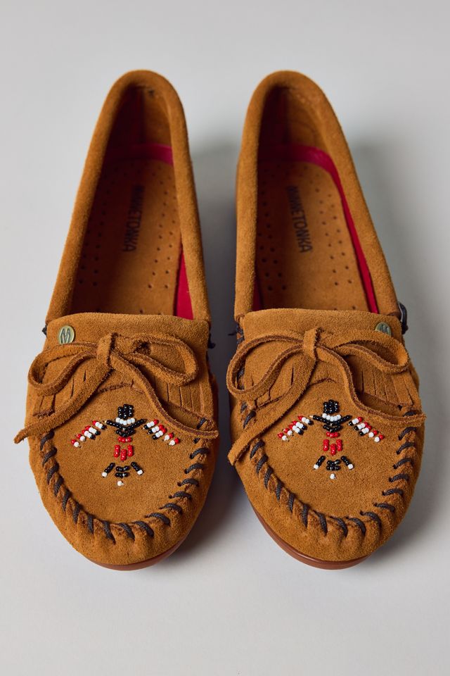 Minnetonka Thunderbird Animikii Suede Moccasin #1