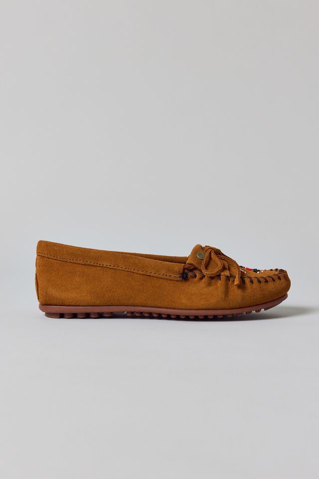 Minnetonka Thunderbird Animikii Suede Moccasin #2