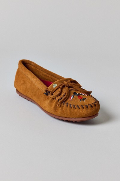 Minnetonka Thunderbird Animikii Suede Moccasin