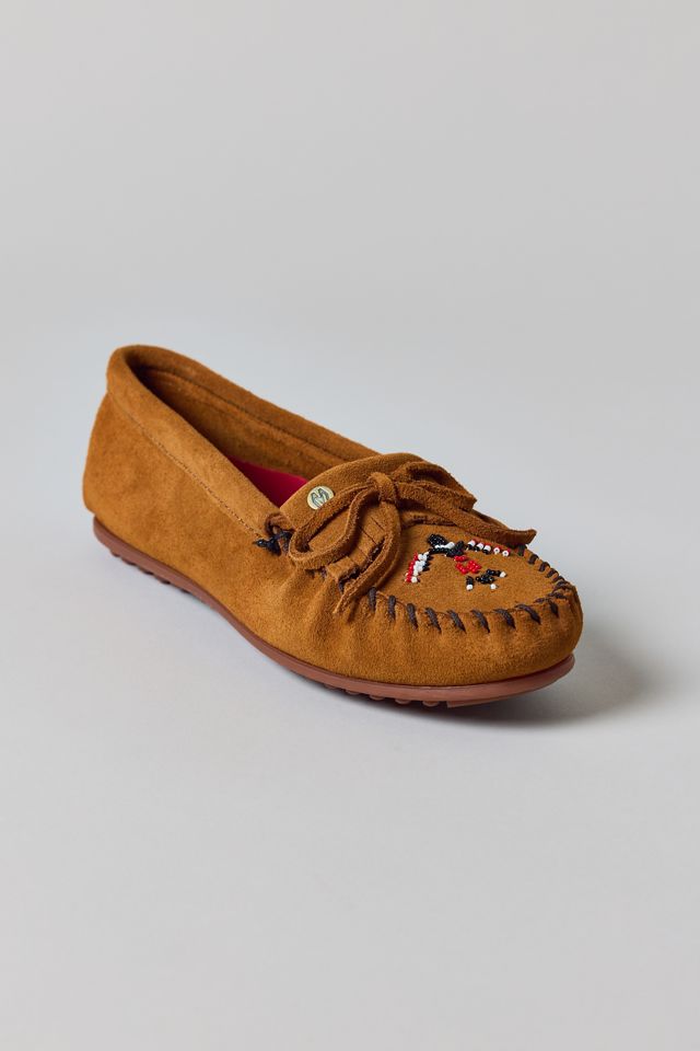 Minnetonka Thunderbird Animikii Suede Moccasin #3