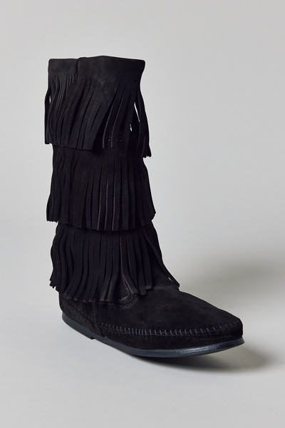 Minnetonka 3-Layer Fringe Boot