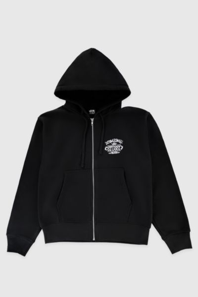 Stussy Worldwide Zip Hoodie