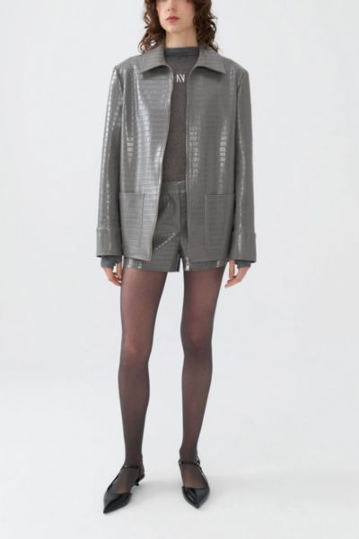 Nocturne Faux Leather Jacket