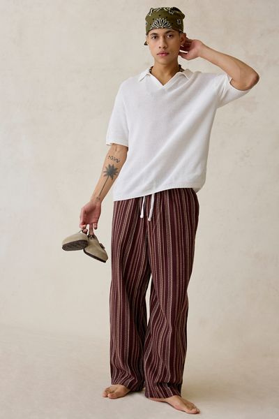 UO Getaway Stripe Pattern Beach Pants