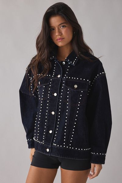 Veste en jean courte femme Urban Classics Boxy Worker GT - Vestes & Manteaux - Vêtements - Femme