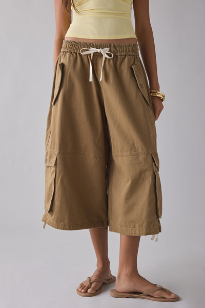 BDG Cassie Cropped Wide Leg Cargo Pant