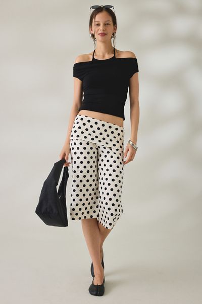 Out From Under Bec Cropped Gaucho Pants