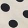 White + Black Polka Dot