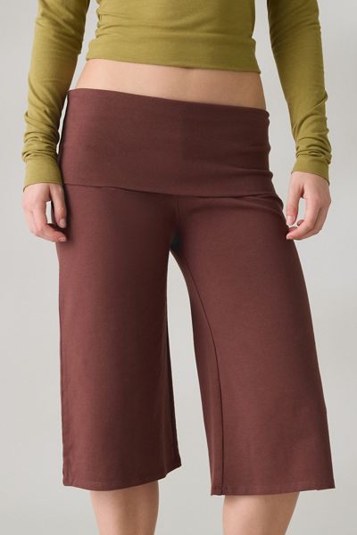 Out From Under Bec Cropped Gaucho Pants