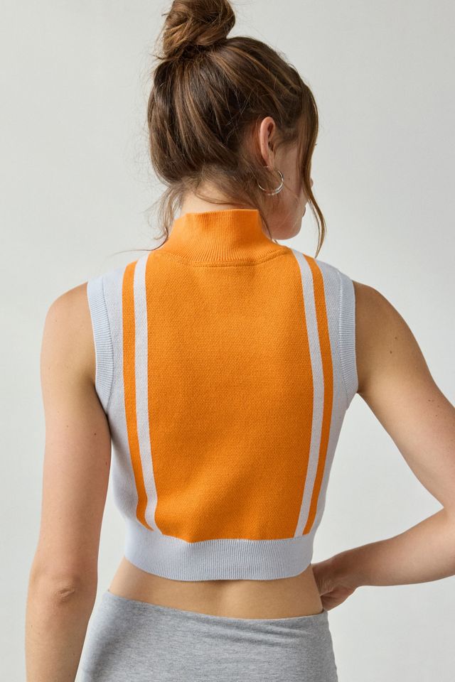 Puma Future Archive Jacquard Knit Half-Zip Tank Top #2