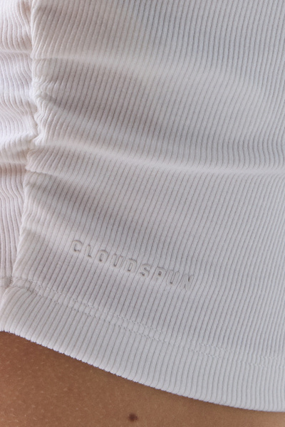 Puma Cloudspun Ribbed Knit Baby Tee