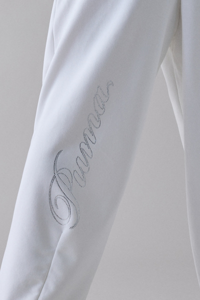 Puma Essentials Bedazzled Graphic Slouch Sweatpants