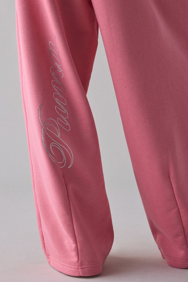 Puma Essentials Bedazzled Graphic Slouch Sweatpants #5